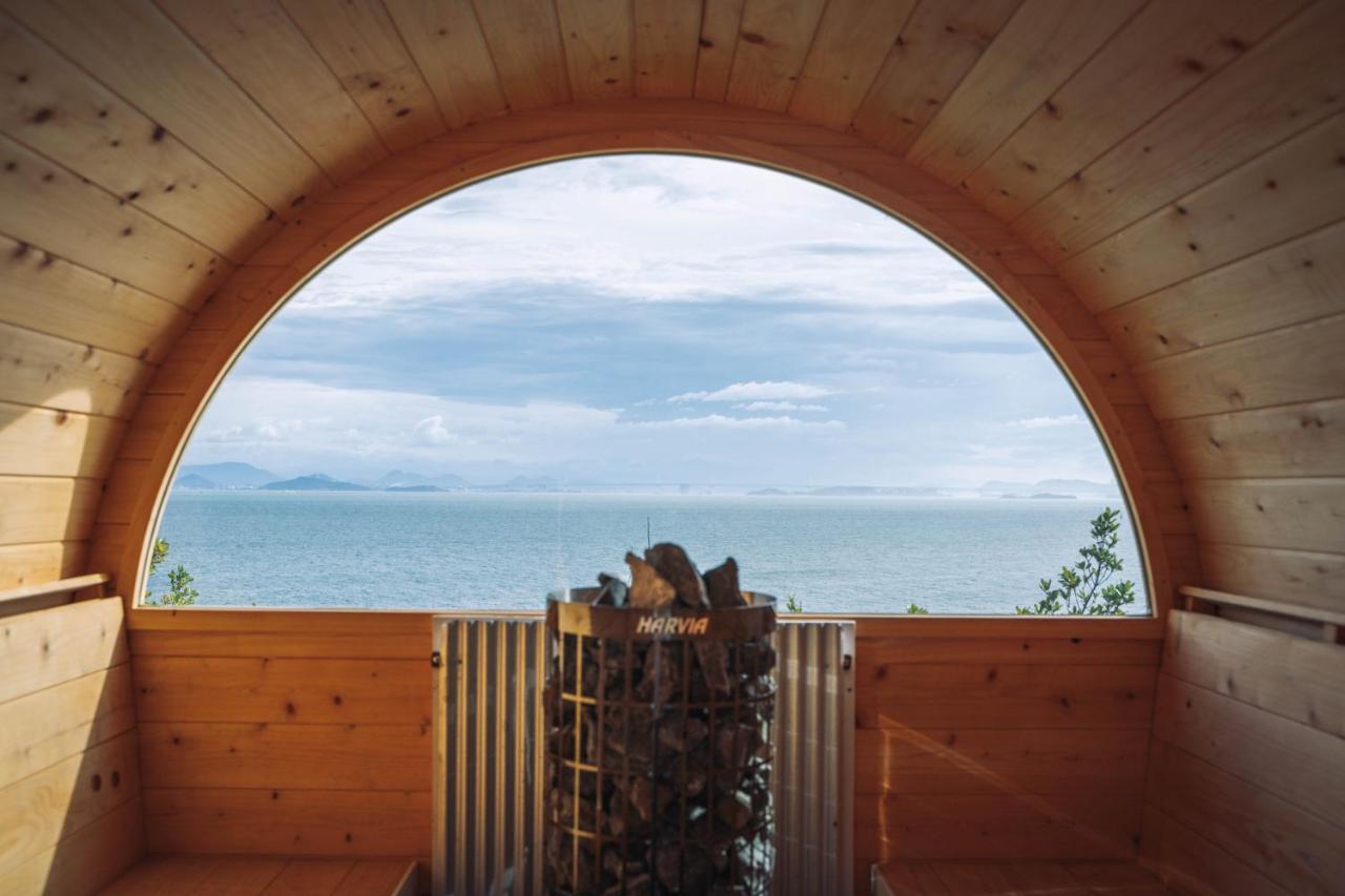 てんとうみ 渋川海岸グランピング Tentoumi Shibukawa Beach Glamping Tamano Экстерьер фото