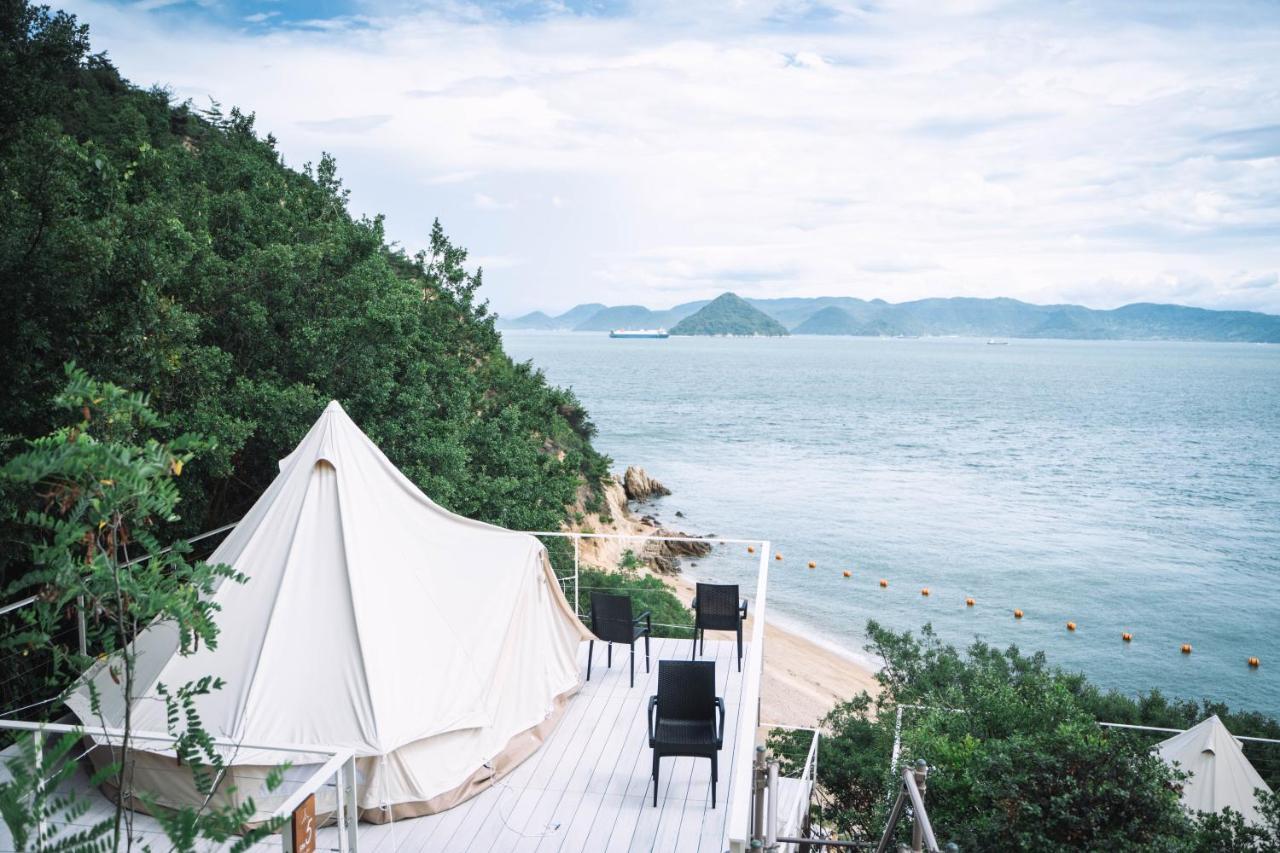 てんとうみ 渋川海岸グランピング Tentoumi Shibukawa Beach Glamping Tamano Экстерьер фото