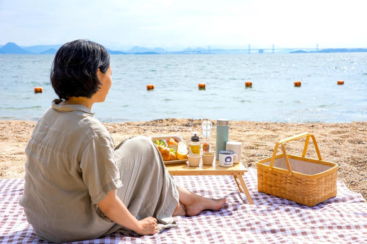 てんとうみ 渋川海岸グランピング Tentoumi Shibukawa Beach Glamping Tamano Экстерьер фото