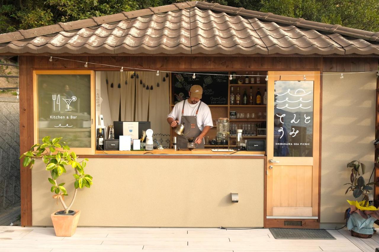 てんとうみ 渋川海岸グランピング Tentoumi Shibukawa Beach Glamping Tamano Экстерьер фото